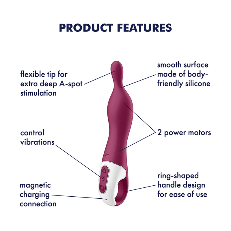 Satisfyer A-Mazing 1 A-Spot Vibrator (Best A-Spot Stimulation)
