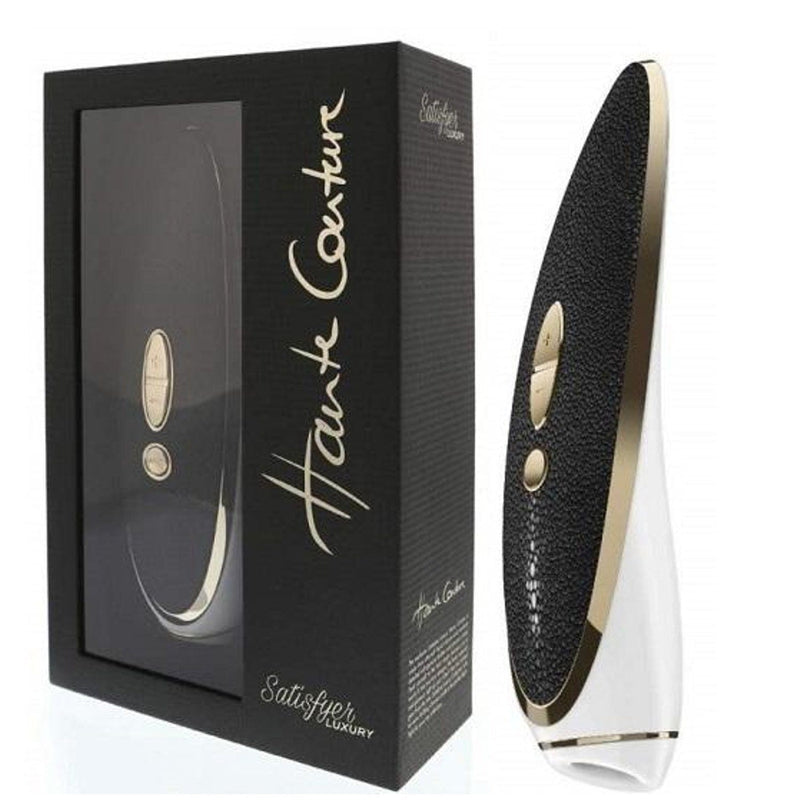 Satisfyer Luxury Precious Metal And Leather Clit Massager [Limited Time Offer](Latest New Packaging)