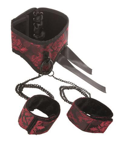 Scandal Posture Collar With Cuffs