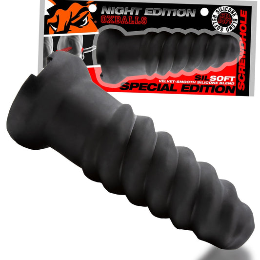 Oxballs Screwdhole Screw-shape Fuckable Hole-Filler Night Edition