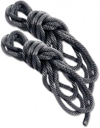 Sex & Mischief Black Silky Rope (2 Pcs of 6-Foot 183cm Rope)