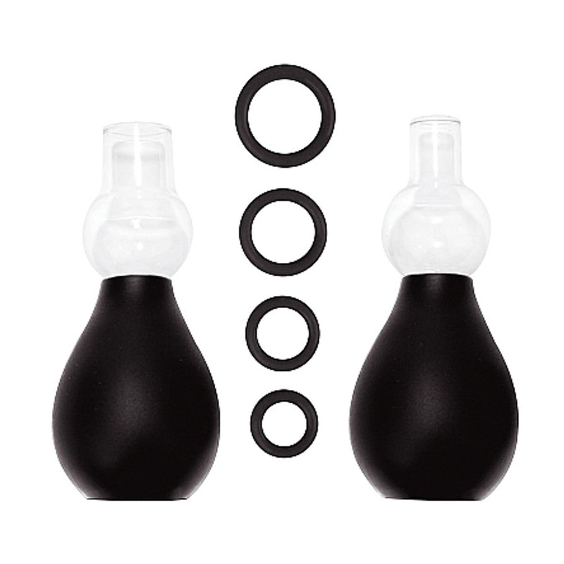 Shots Ouch! Nipple Erector Set Black