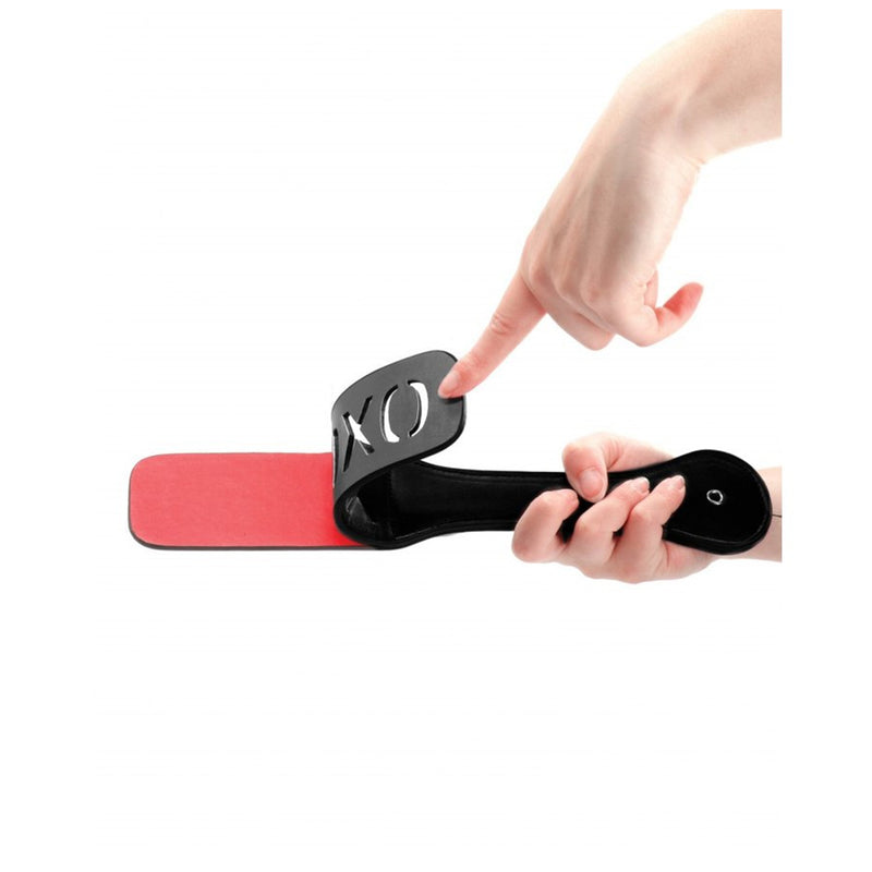 Shots Ouch! Paddle XOXO Black