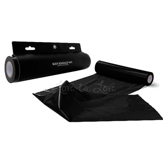 Shots Ouch! Body Bondage Tape Total Length 20 Meters Width: 30 CM Black