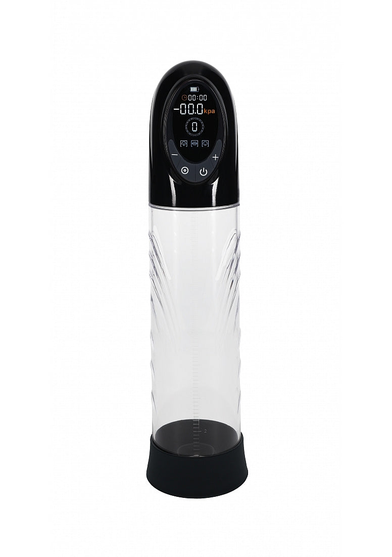 Shots Pumped CyberPulse Automatic Waterproof Penis Pump Black