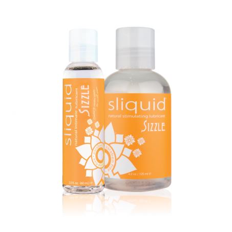 Sliquid Naturals Sizzle Water Based Stimulating Lube