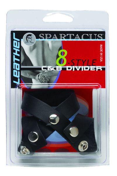 Spartacus Soft Leather Figure 8 Style Ball Divider
