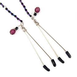 Spartacus Single Strand Beaded Tweezer Clamps (Elegantly Design)(Limited Stock)