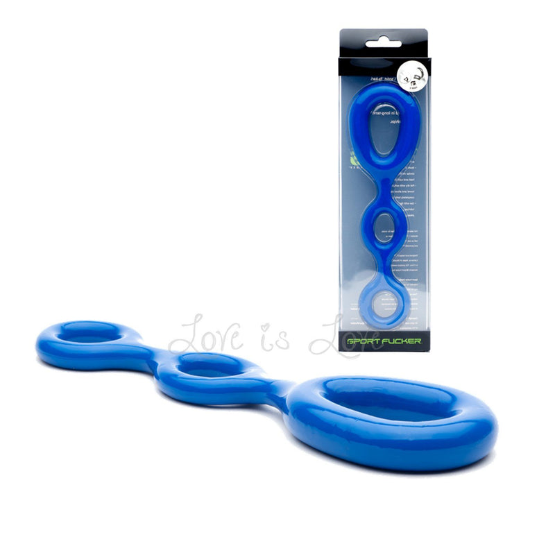 Sport Fucker Premium Silicone 3 Way Blue (Limited Period Sale)
