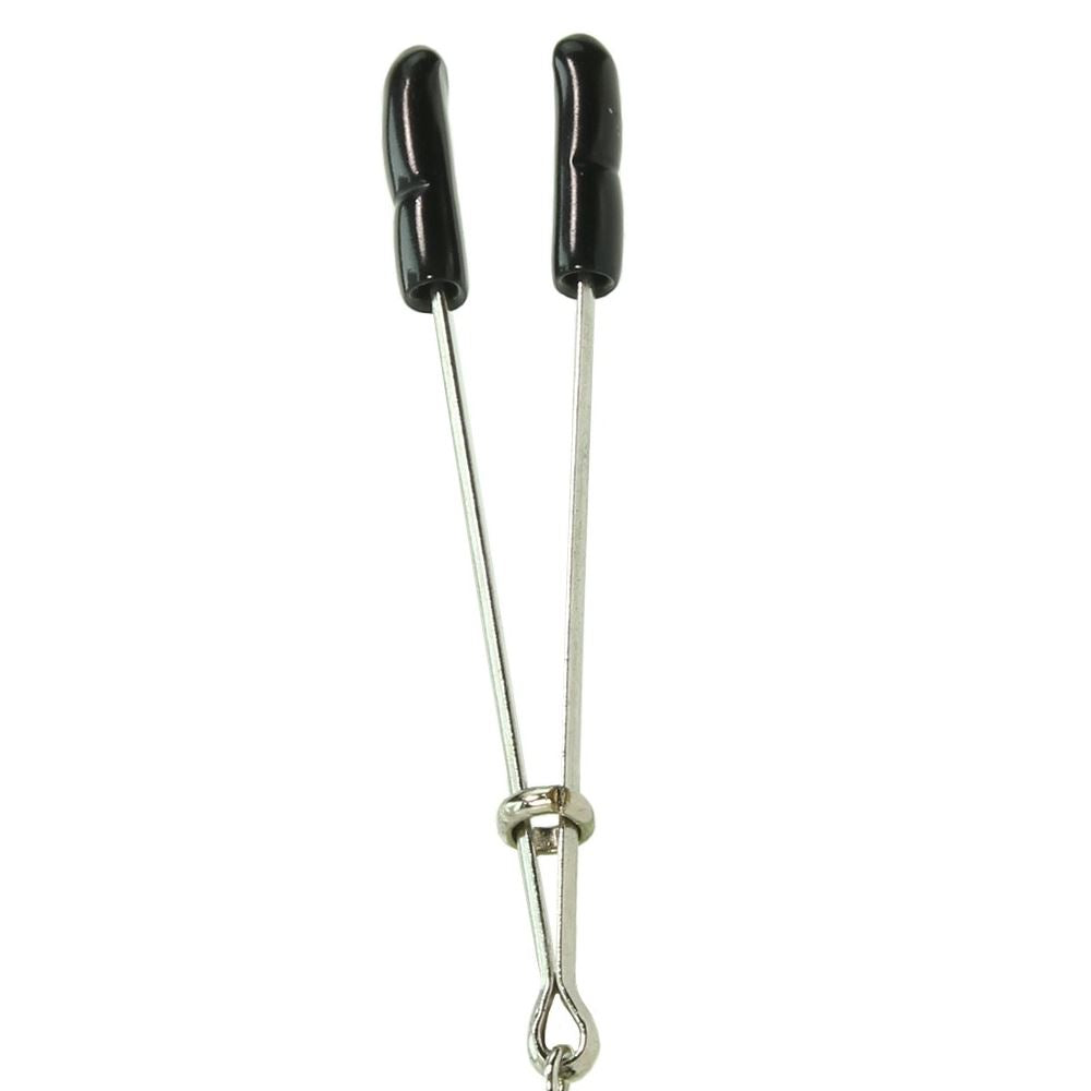 Sportsheets Midnight Pearl Chain Nipple Clips