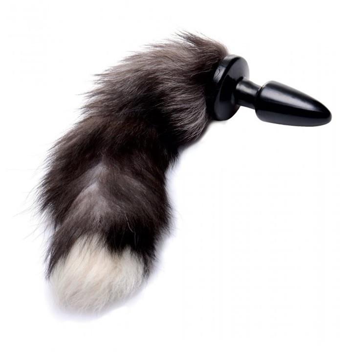 Tailz Fox Tail Anal Plug Grey (Authorized Dealer)