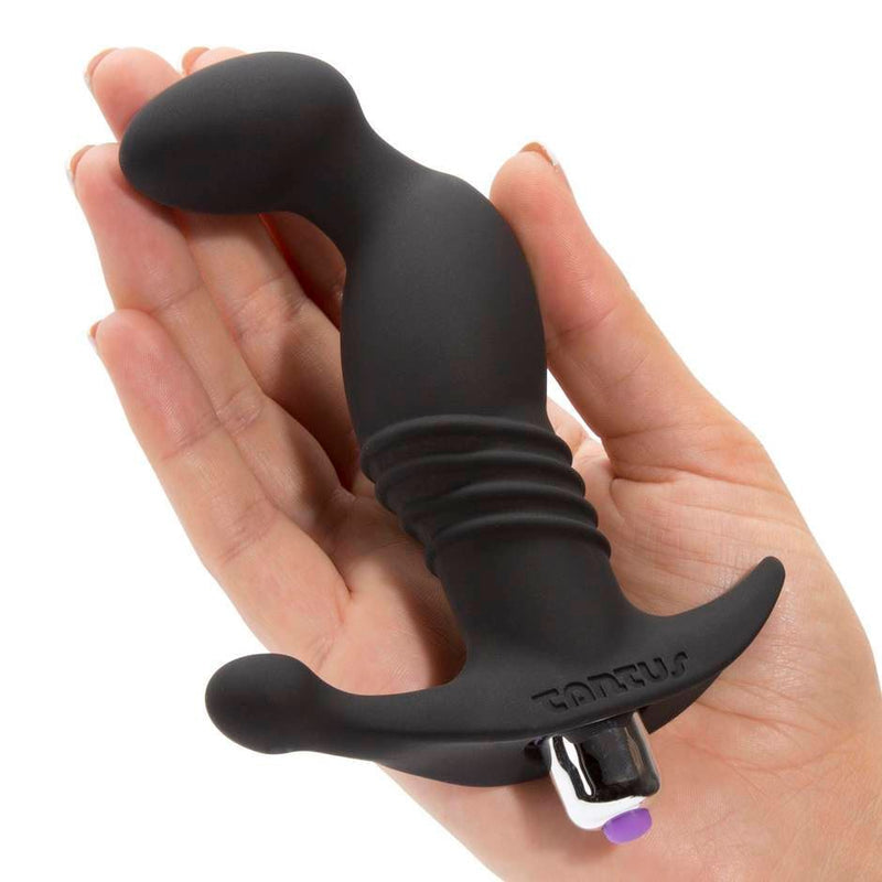 Tantus Prostate Play Silicone Vibrator Black 10 cm 4 Inch (With Video Demo)