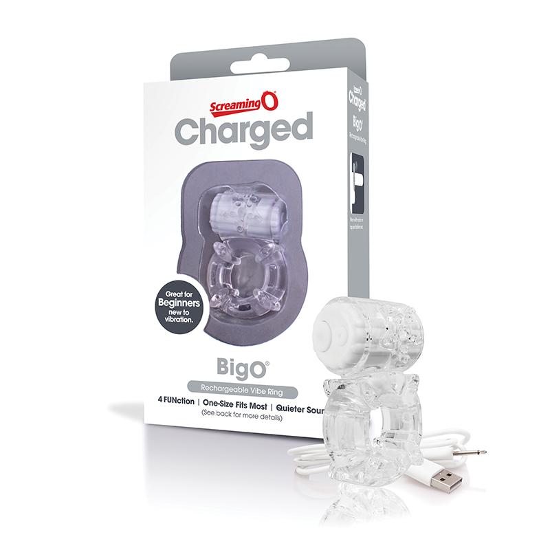 The Screaming O Charged Big O Rechargeable Cock Ring