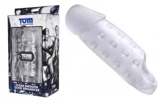 Tom of Finland Clear Smooth Cock Enhancer (Limited Period Sale)