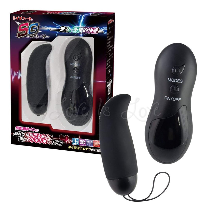 Toysheart Shot G 7 Function Remote Control Black