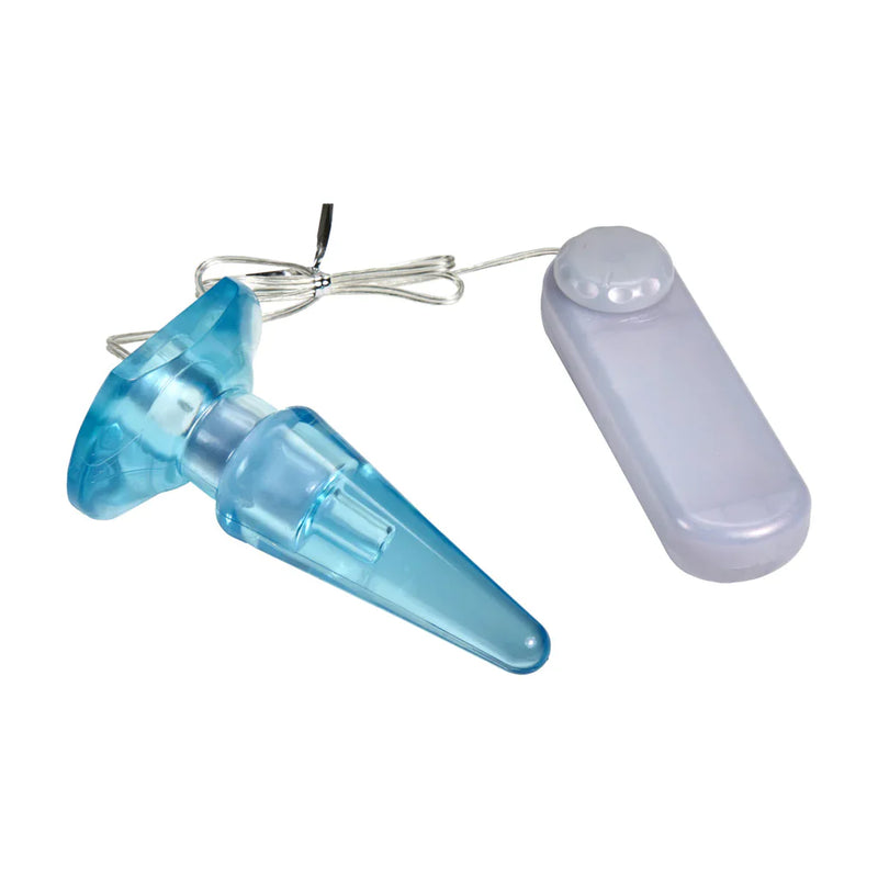 Blush B Yours Basic Anal Pleaser Multi Speed Vibrator Blue