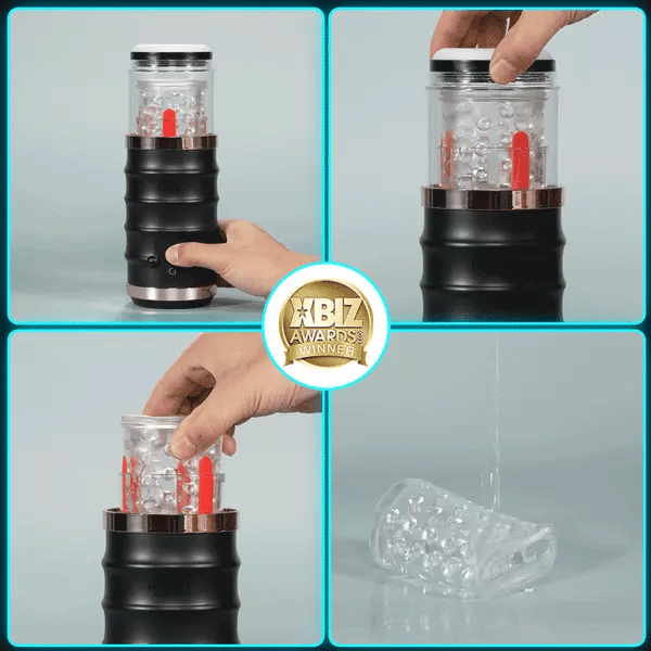 Honey Play Box?WARRIOR Auto Thrusting Stroker Automatic Masturbator (XBIZ Winner)