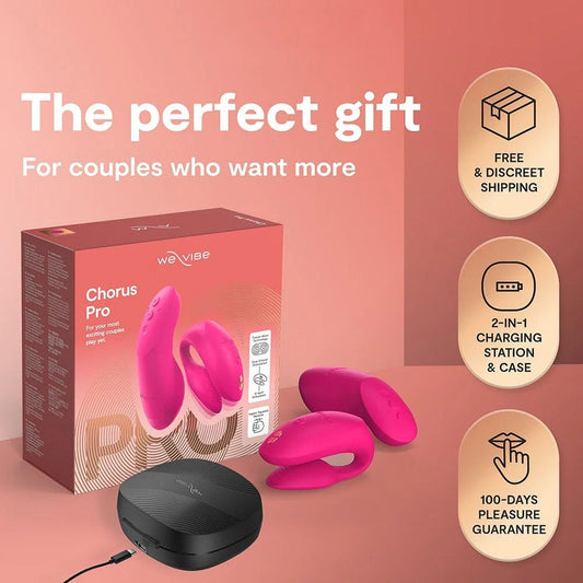 We-Vibe Chorus Pro App-Controlled Couples Vibrator (FREE Womanizer Sle